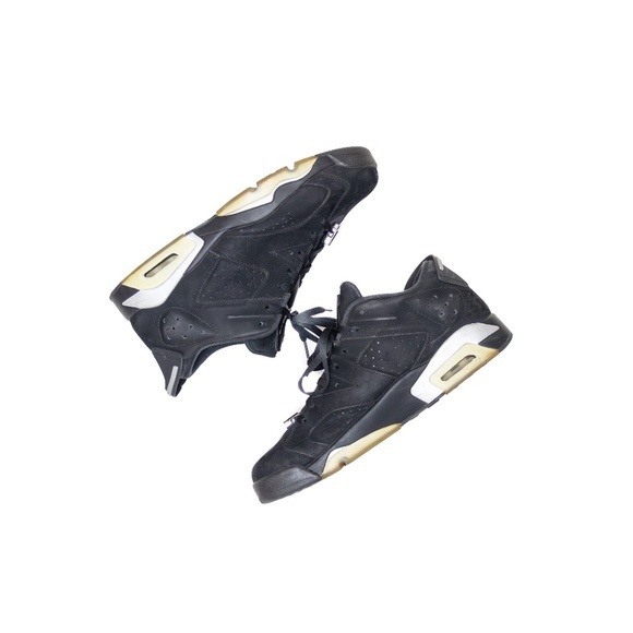Nike Air Jordan 6 Retro Low “Chrome” Black/Metallic Silver‎ – Size US 13 / UK 12 - Picture 3 of 7